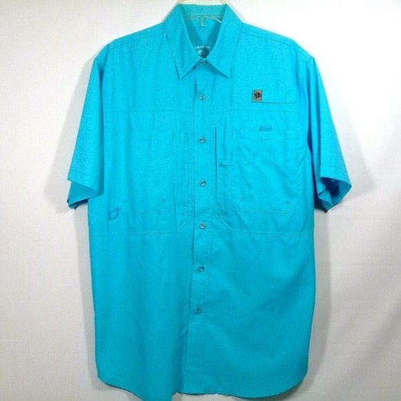 Bundle “3 x $20" Reel Legends Men's Saltwater ii Fishing S/S UPF 50 Vented Shirt - Picture 7 of 7